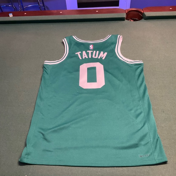 Jayson Tatum Boston Celtics Nike Unisex Swingman Jersey Kelly Green size L - Picture 5 of 5